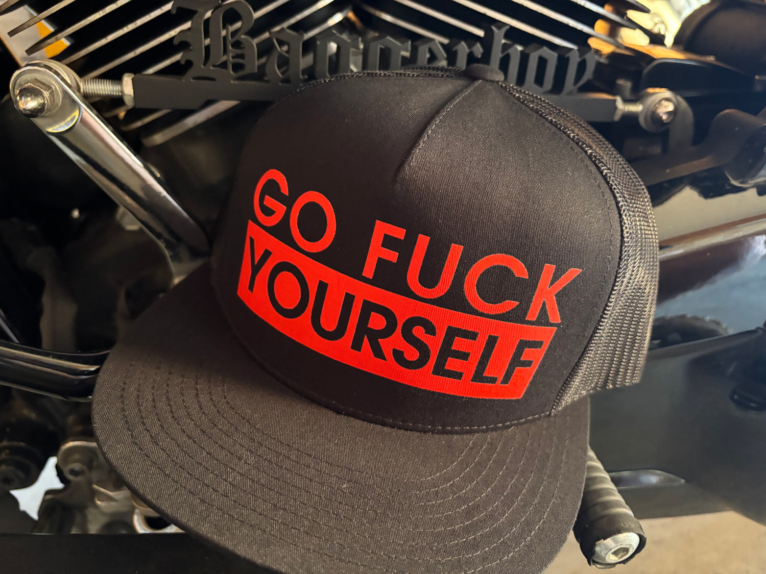 Go Fuck Yourself Hat Black