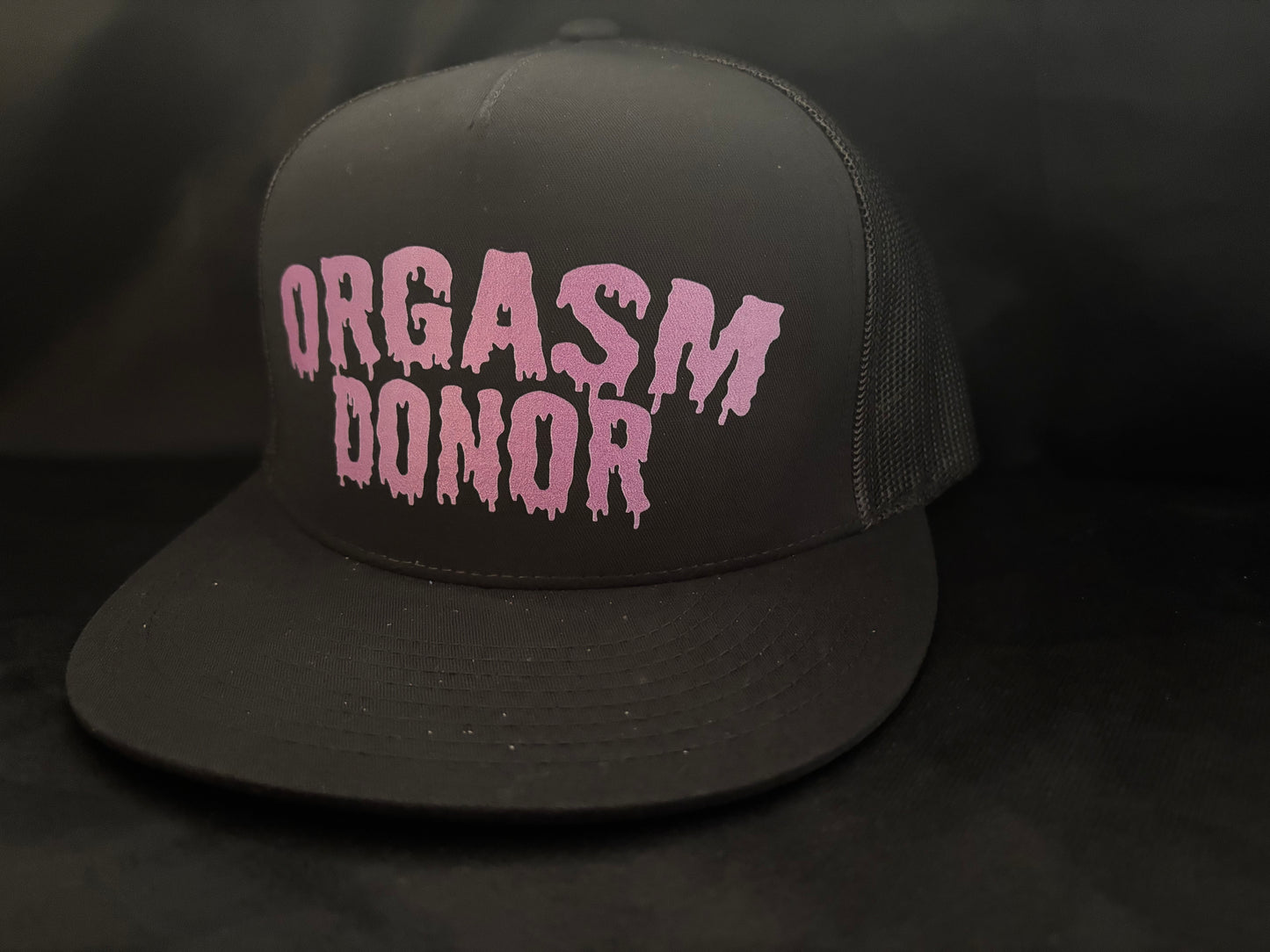 Orgasm Donor Hat Purple