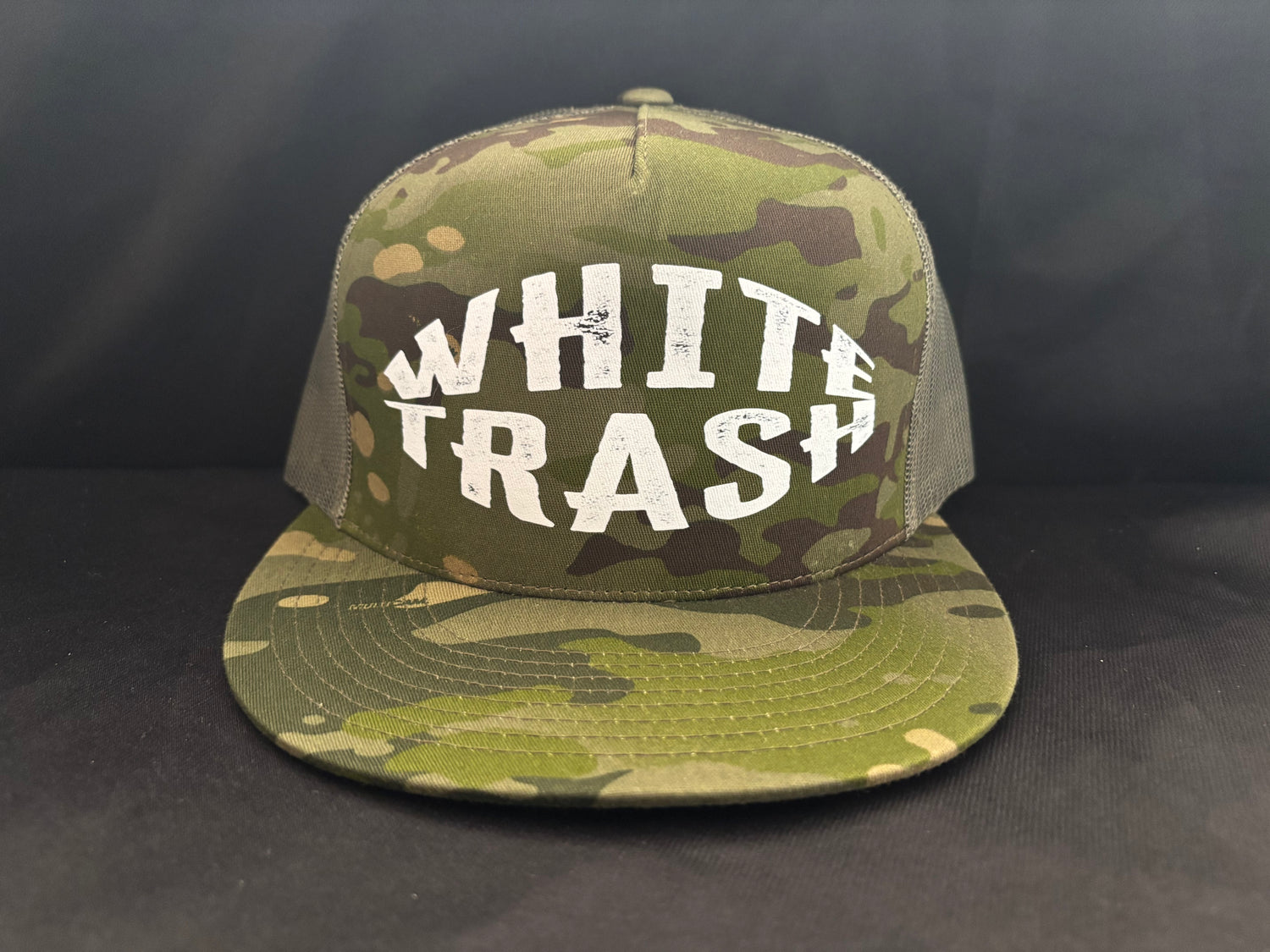 White Trash Hat Camo
