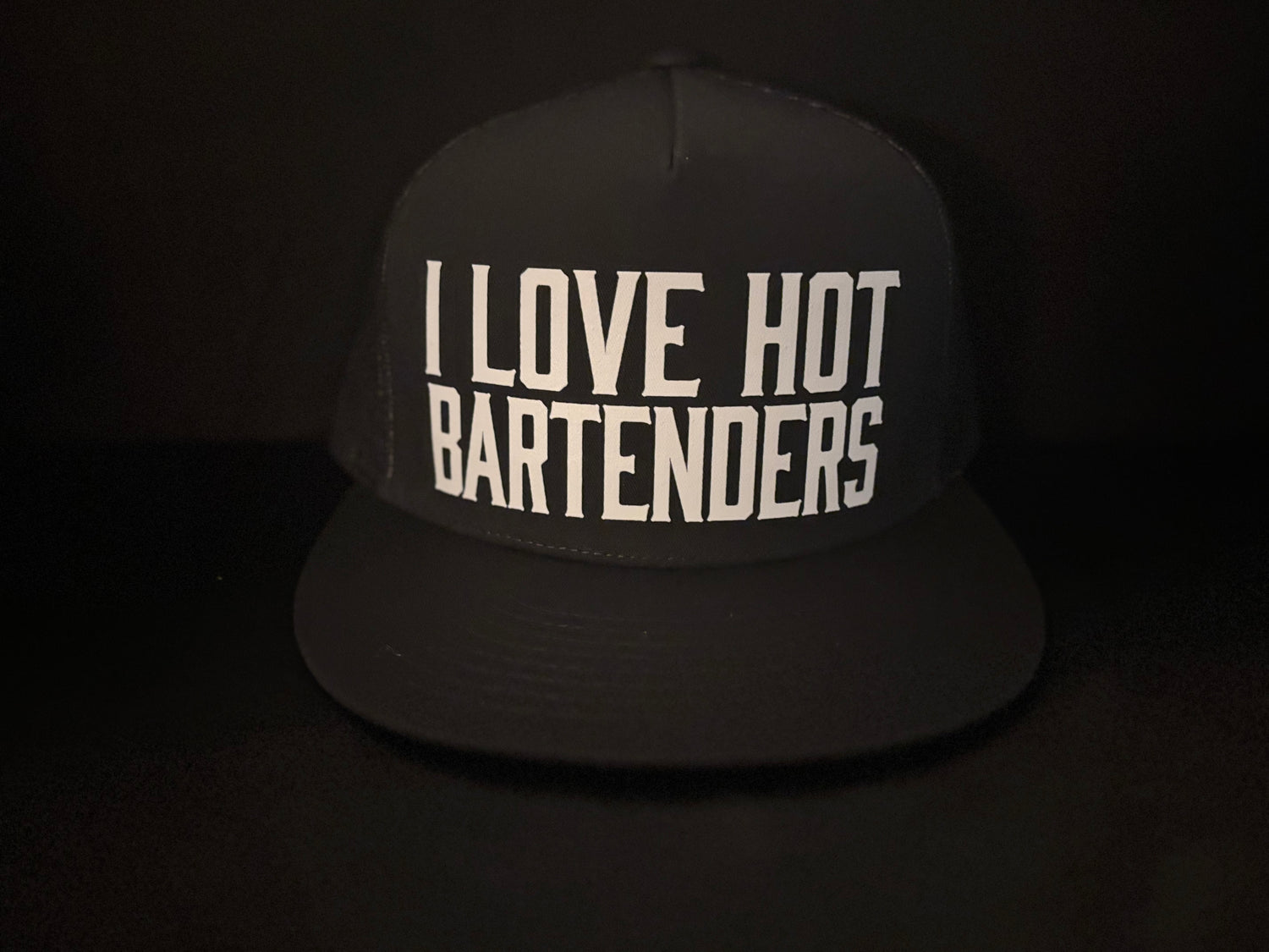 I Love Hot Bartenders Hat