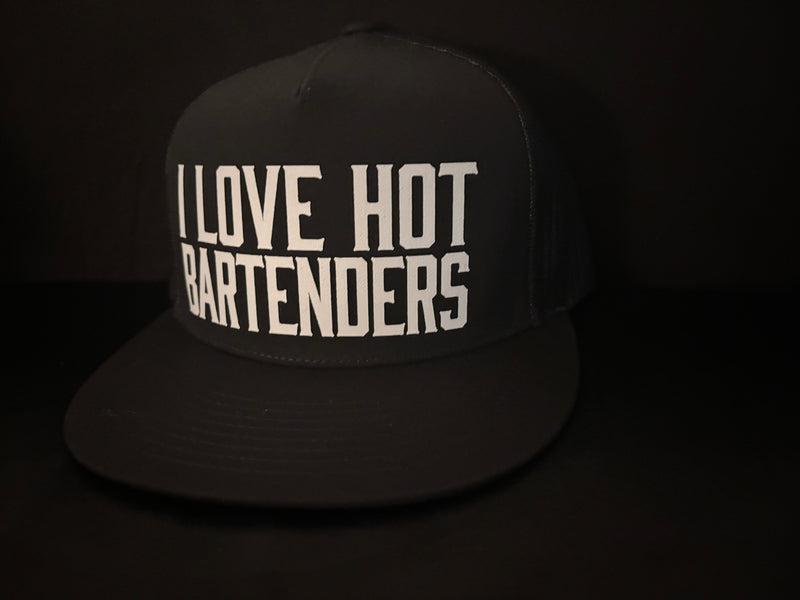 I Love Hot Bartenders Hat
