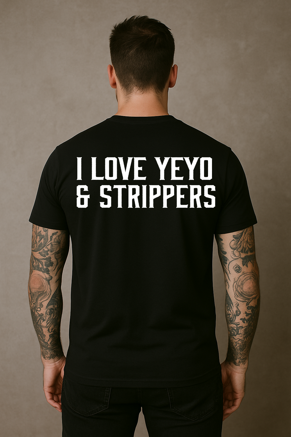 I Love Yeyo & Strippers T-Shirt