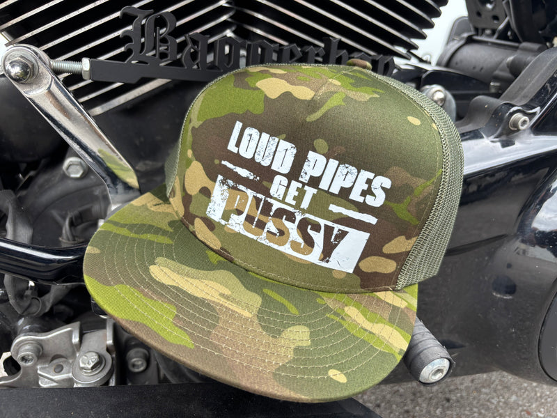 Loud Pipes Hat Multicam Green
