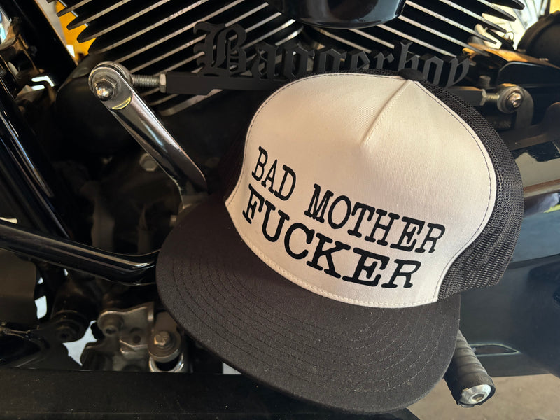 Bad Mother Fucker Hat White