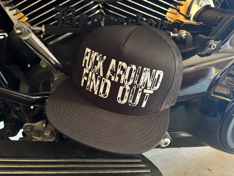 Fuck Around Find Out Hat Black