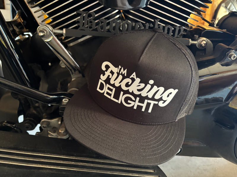 Fucking Delight Hat Black