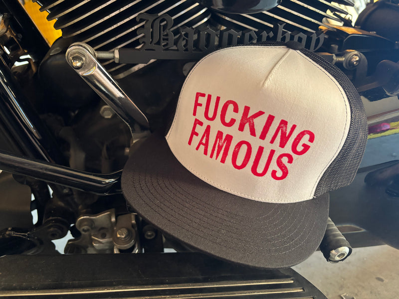 Fucking Famous Hat White