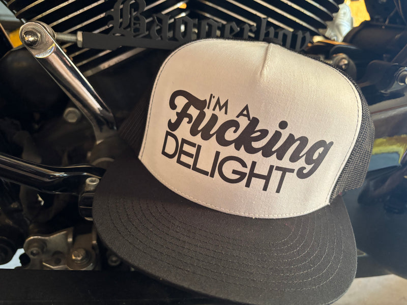 Fucking Delight Hat White