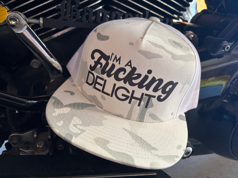 Fucking Delight Hat Arctic Camo