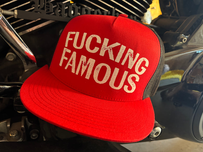 Fucking Famous Hat Red
