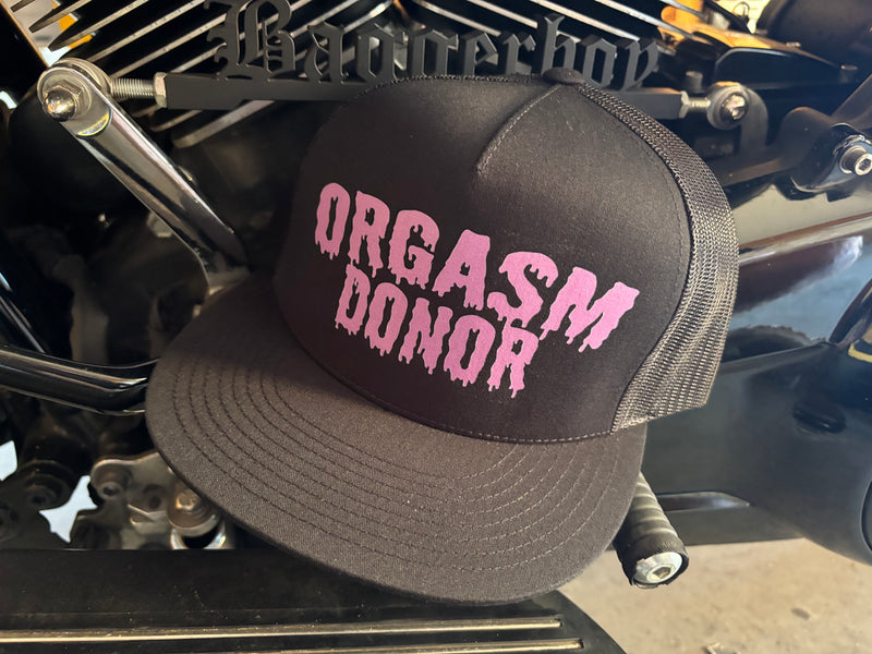 Orgasm Donor Hat Purple
