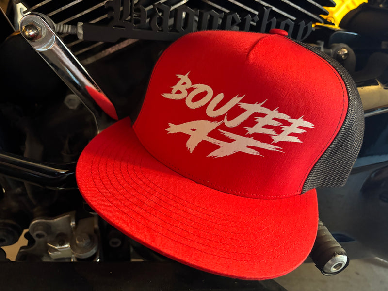 Boujee AF Hat Red