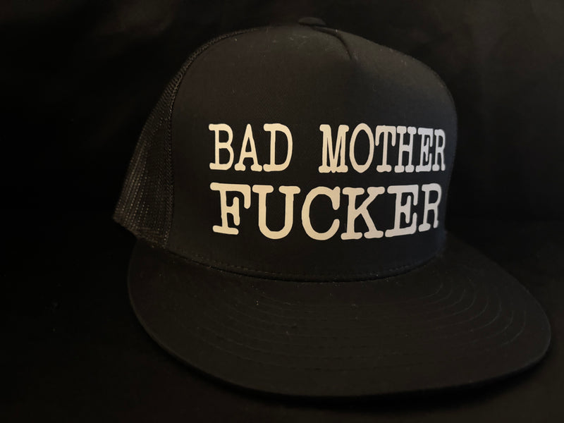 Bad Mother Fucker Hat Black