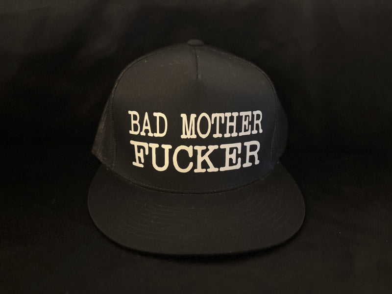 Bad Mother Fucker Hat Black