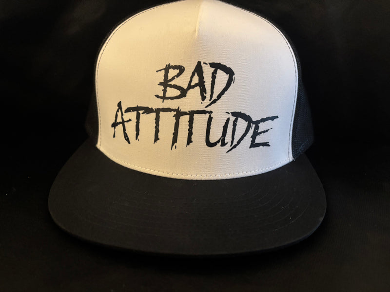Bad Attitude Hat White
