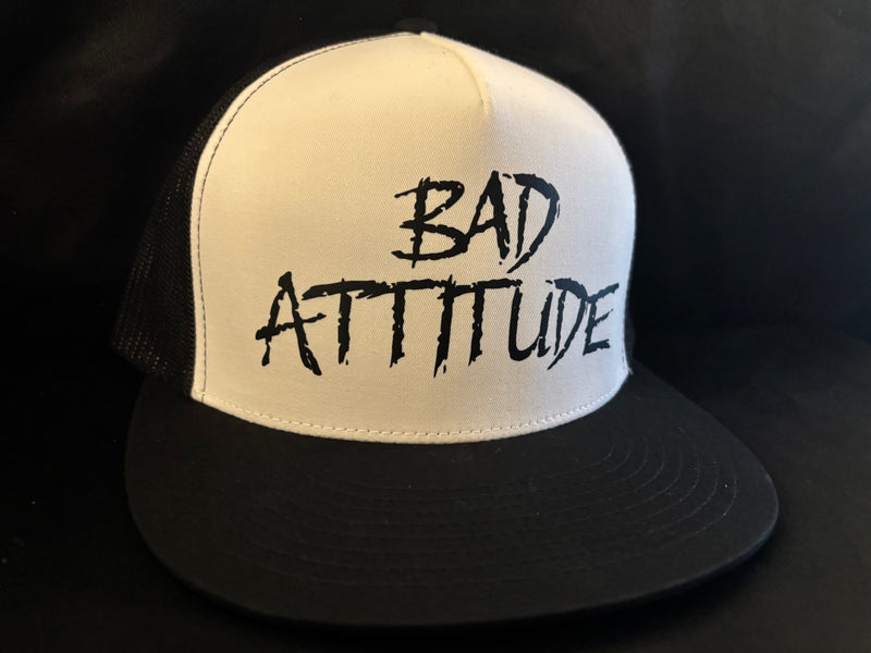 Bad Attitude Hat White