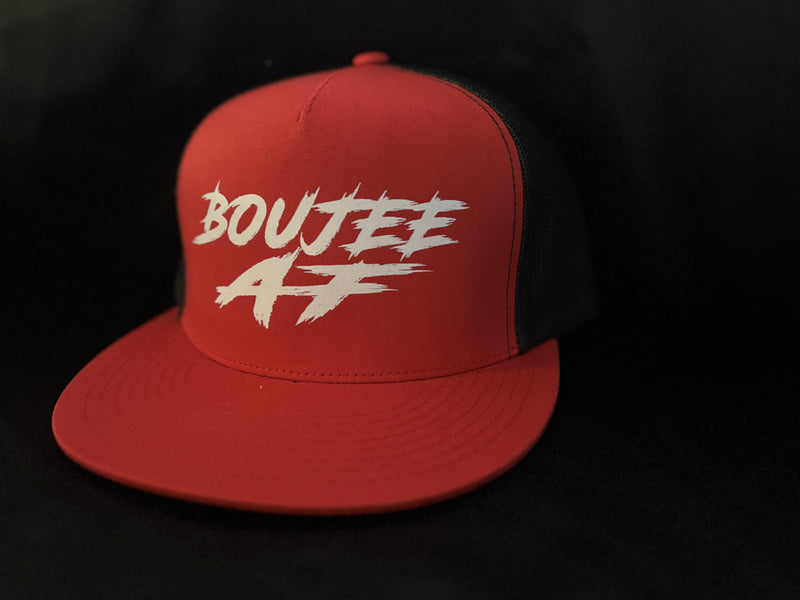 Boujee AF Hat Red