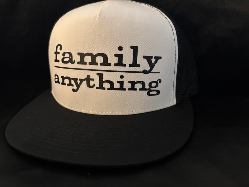 Family Over Everything Hat White