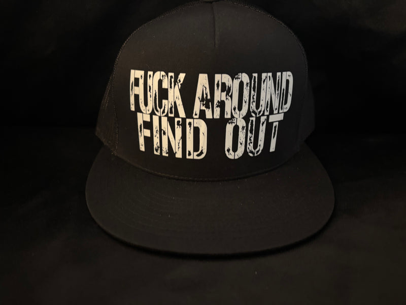 Fuck Around Find Out Hat Black