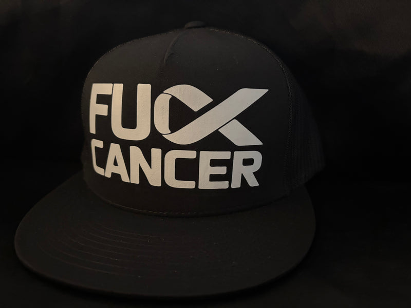 Fuck Cancer Hat White