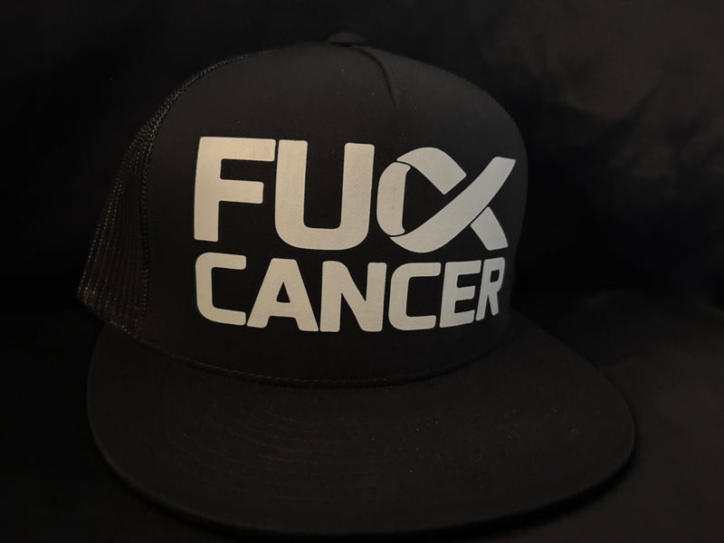 Fuck Cancer Hat White