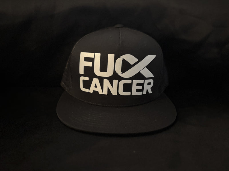 Fuck Cancer Hat White