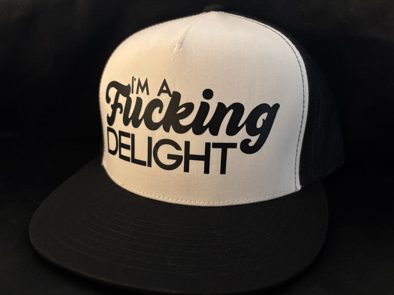 Fucking Delight Hat White