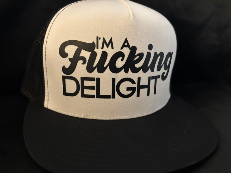 Fucking Delight Hat White