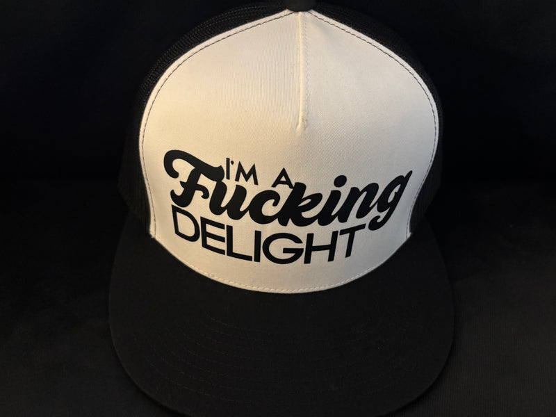 Fucking Delight Hat White