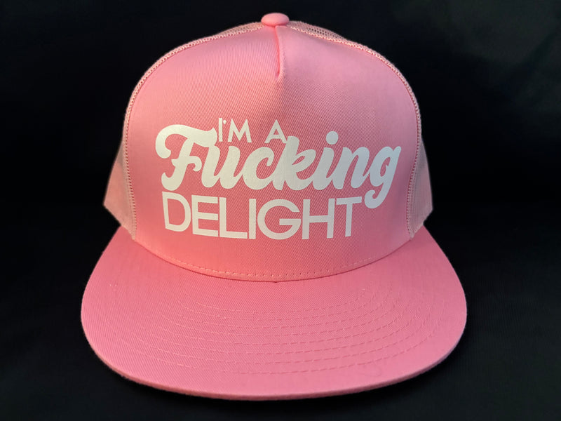 Fucking Delight Hat Pink