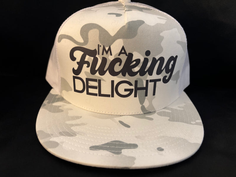 Fucking Delight Hat Arctic Camo