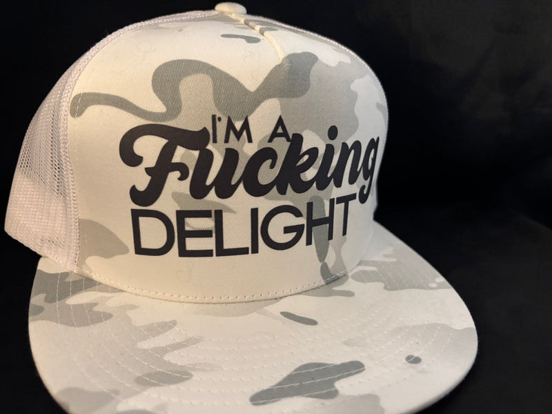 Fucking Delight Hat Arctic Camo