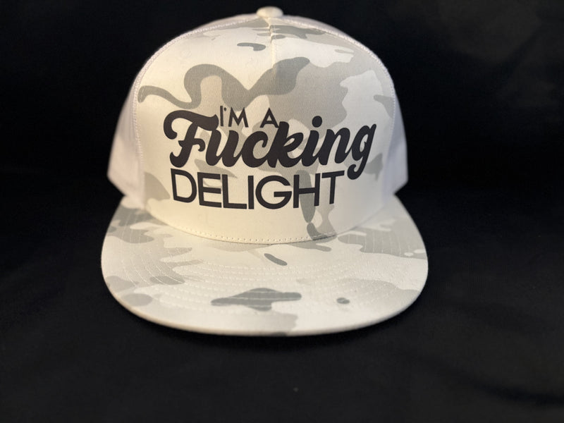 Fucking Delight Hat Arctic Camo