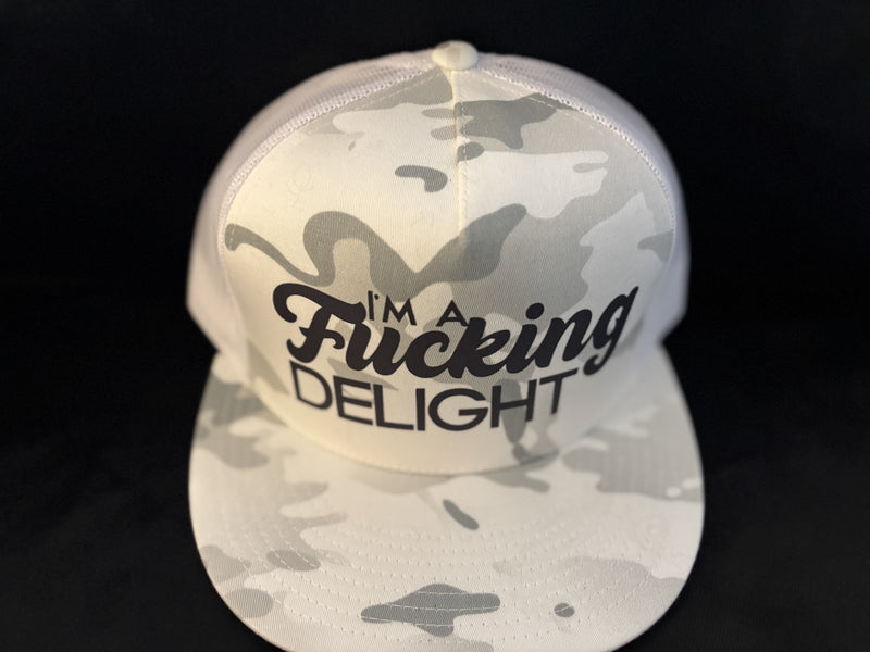 Fucking Delight Hat Arctic Camo