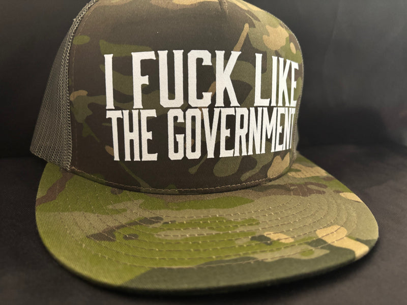 Fuck Like The Government Hat Camo