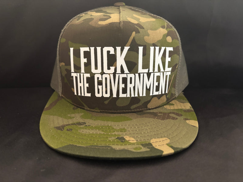 Fuck Like The Government Hat Camo