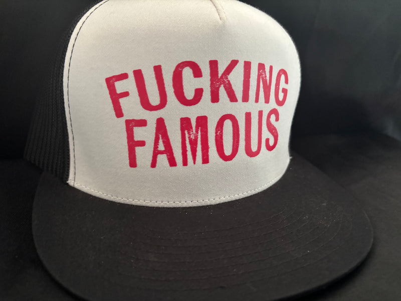 Fucking Famous Hat White