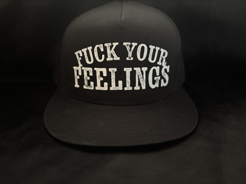 Fuck Your Feelings Hat Black