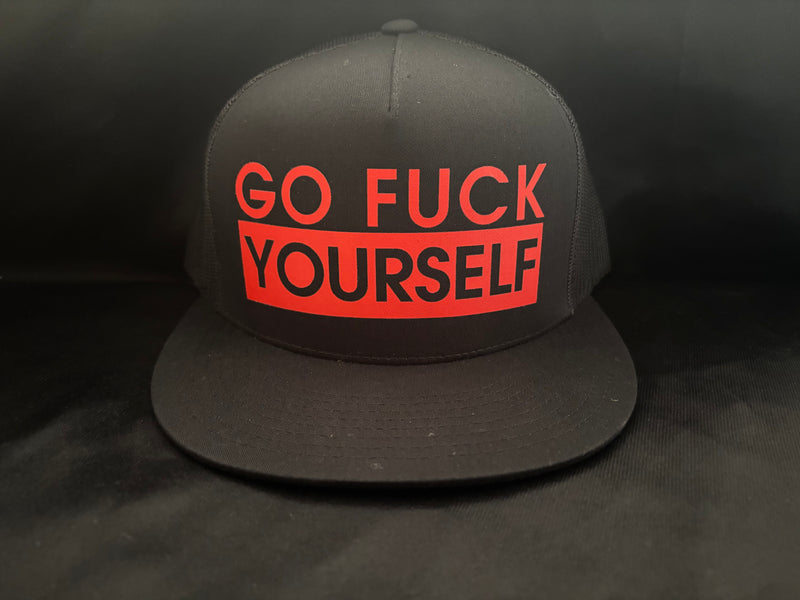 Go Fuck Yourself Hat Black