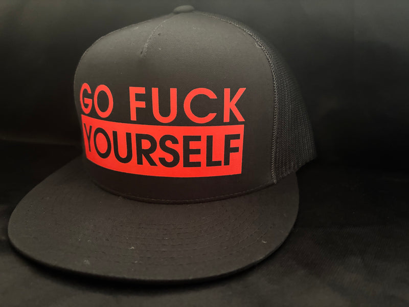 Go Fuck Yourself Hat Black