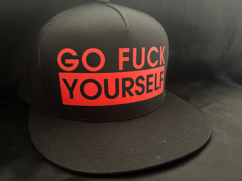 Go Fuck Yourself Hat Black