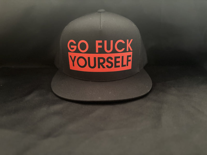 Go Fuck Yourself Hat Black