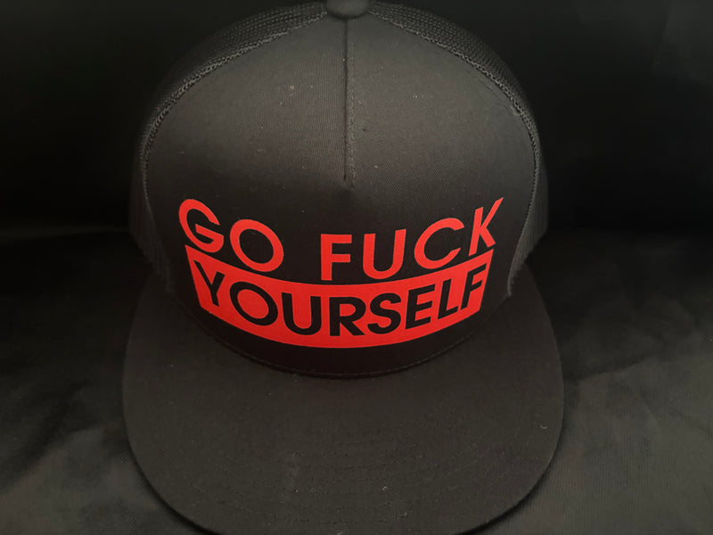 Go Fuck Yourself Hat Black