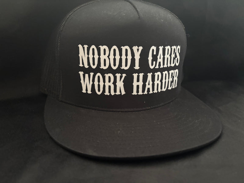 Nobody Cares Hat Black