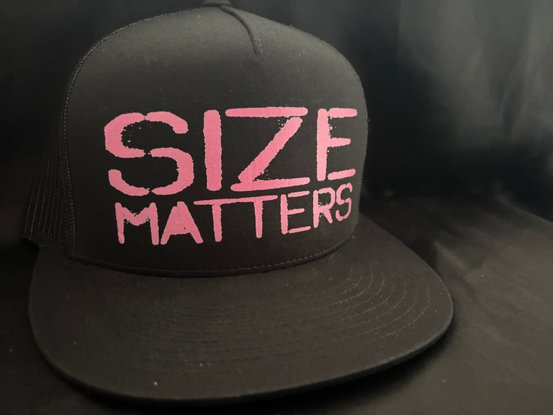 Size Matters Hat Black