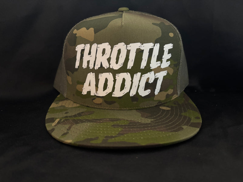 Throttle Addict Hat Camo