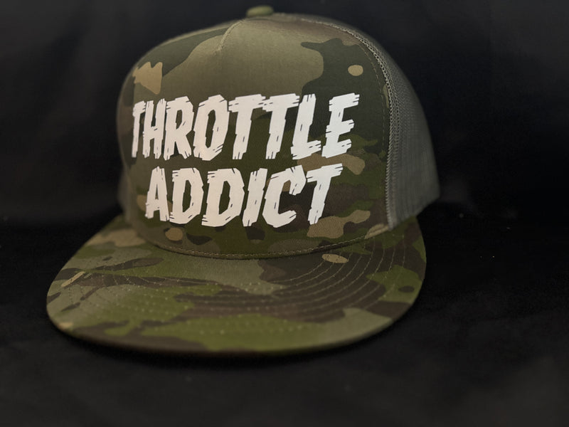 Throttle Addict Hat Camo