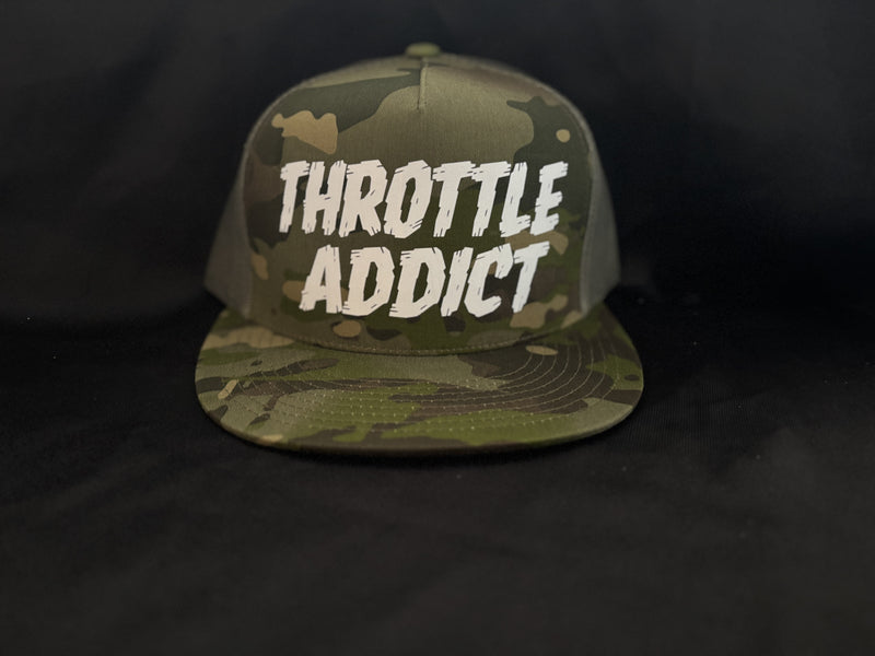 Throttle Addict Hat Camo