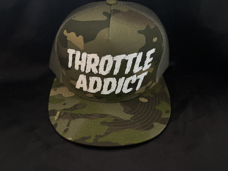Throttle Addict Hat Camo