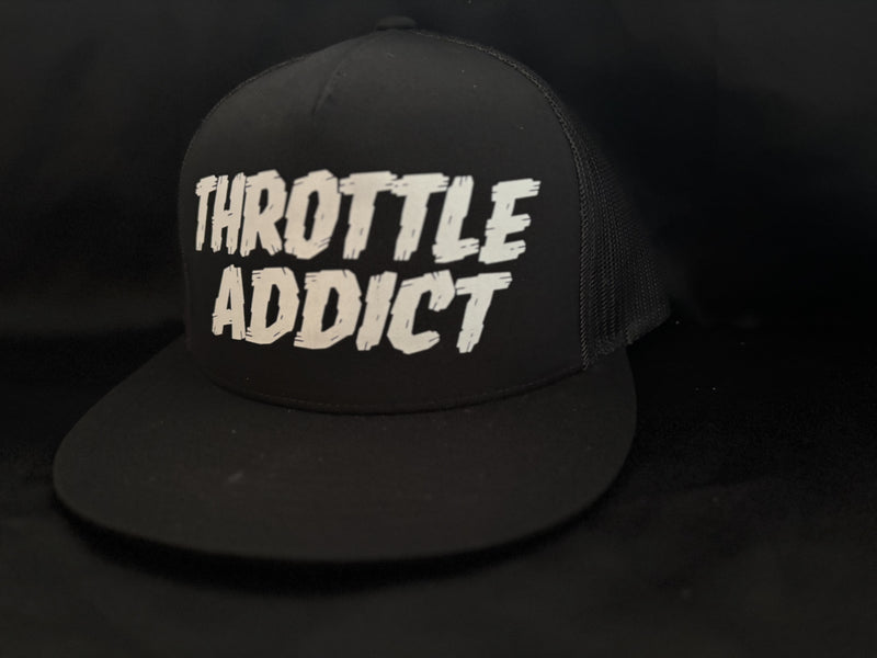 Throttle Addict Hat Black